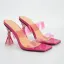 Transparent Silver Street Wear Womens Sandals High Heels 2022 9 cm Stiletto Heels Open / Peep Toe Sandals