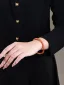 Mote Orange Håndlaget Naturlig Krystall Armbånd Tilbehør 2026