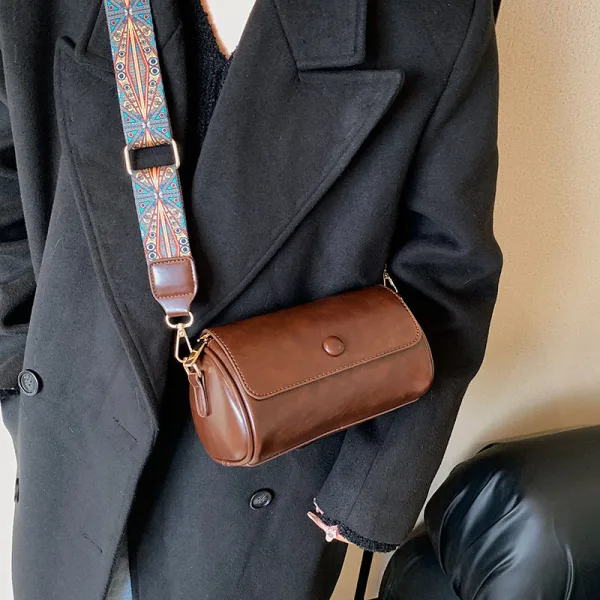 Vintage Straatkleding Bruin Handtas 2024
