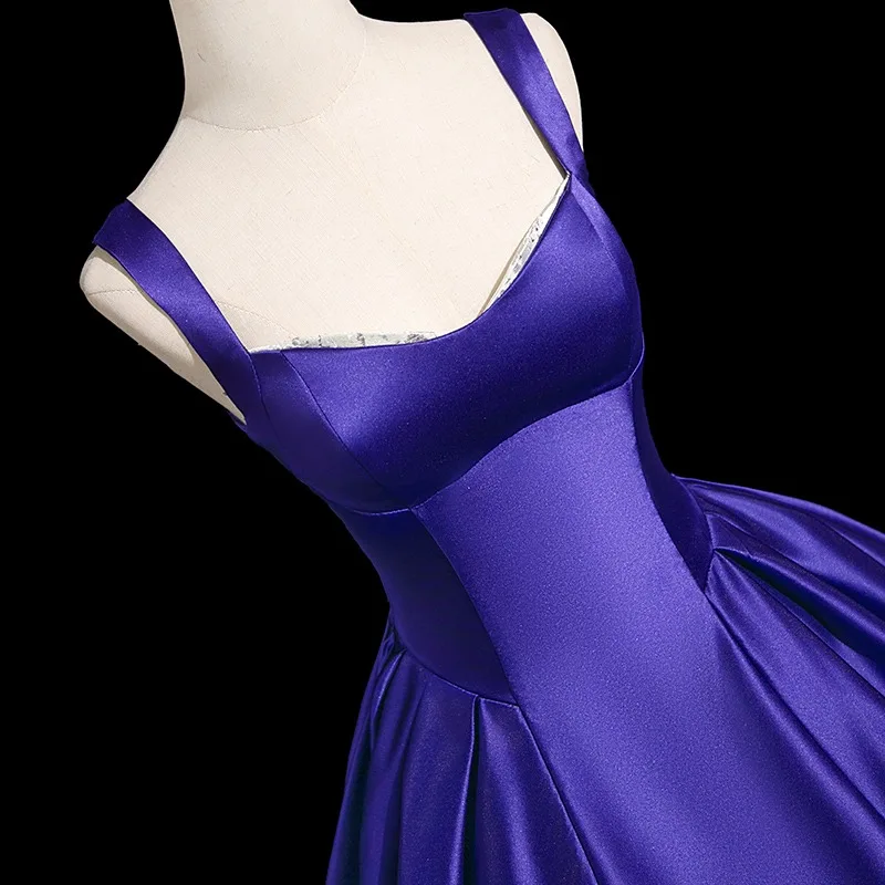 Elegant Vintage Retro Purple Prom Dresses 2025 Ball Gown Spaghetti Straps Sleeveless Elegant Vintage Retro Purple Prom Dresses 2025 Ball Gown Spaghetti Straps Sleeveless