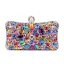 Fancy Multi-Colors Rhinestone Sequins Evening Party Clutch Bags 2023
