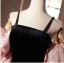 Chic / Beautiful Black Velvet Prom Dresses 2024 Trumpet / Mermaid Spaghetti Straps Puffy Short Sleeve Backless Floor-Length / Long Prom Formal Dresses