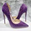 Chic / Beautiful Purple Prom Womens Shoes 2023 12 cm Stiletto Heels Pointed Toe Womens Shoes High Heels