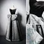 Vintage / Retro Black Evening Dresses 2022 A-Line / Princess Strapless Bow Sleeveless Backless Floor-Length / Long Evening Party Formal Dresses