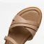 Simple Noire Plage Désinvolte Plate Sandales Femme 2022 Été Bride Cheville Peep Toes / Bout Ouvert Sandales