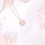 Mode Rosa Guld Blomma Saterling Silver Bal Tillbehör Halsband 2023