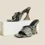 Unusual Summer Multi-Colors Street Wear Womens Sandals 2022 10 cm Stiletto Heels Open / Peep Toe Sandals High Heels