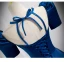Vintage / Retro Royal Blue Satin Prom Dresses 2022 A-Line / Princess Square Neckline Bow Short Sleeve Backless Floor-Length / Long Prom Formal Dresses