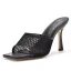 Modest / Simple Beige Casual Pierced Womens Sandals 2022 9 cm Stiletto Heels Open / Peep Toe Sandals High Heels