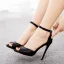 Sexy White Evening Party Womens Sandals 2022 Ankle Strap 11 cm Stiletto Heels Open / Peep Toe Sandals High Heels