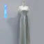 Modest / Simple Grey Satin Bridesmaid Dresses 2022 A-Line / Princess Spaghetti Straps Short Sleeve Pearl Sash Backless Tea-length Bridesmaid Dresses