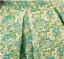 Elegant Sage Green Floral Birthday Flower Girl Dresses 2024 Ball Gown Strapless Bow Rhinestone Short Sleeve Backless Floor-Length / Long