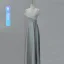 Modest / Simple Grey Satin Bridesmaid Dresses 2022 A-Line / Princess Spaghetti Straps Short Sleeve Pearl Sash Backless Tea-length Bridesmaid Dresses