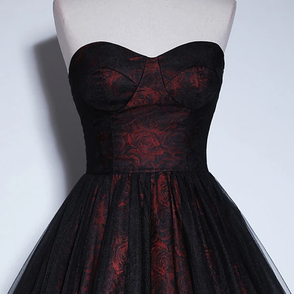 Vintage / Retro Burgundy Prom Dresses 2023 A-Line / Princess Off-The-Shoulder Short Sleeve Backless Floor-Length / Long Prom Formal Dresses