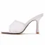 Modest / Simple Beige Casual Pierced Womens Sandals 2022 9 cm Stiletto Heels Open / Peep Toe Sandals High Heels