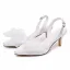 Elegant White Bow Wedding Shoes 2026 6 cm Stiletto Heels Pointed Toe Wedding High Heels
