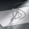 Mode Sølv Rhinestone Streetwear Cubic Zirconia Halskæder Accessories 2023