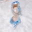 Charmant Himmelblau Perle Schleife Ball Sandalen Damen 2024 9 cm Stilettos Hochhackige Spitzschuh Sandaletten