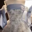 Schöne Himmelblau Pailletten Ballkleider 2023 A Linie Ärmellos Off Shoulder Schleife Rückenfreies Lange Ball Festliche Kleider