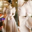 Charmant Rougissant Rose Paillettes Robe De Bal 2022 Princesse Encolure Carrée Gonflée Manches Courtes Dos Nu Longue Promo Robe De Ceremonie