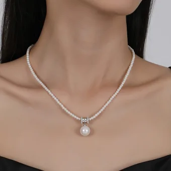 Elegant White Pearl Prom Necklaces Accessories 2023