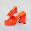 Chic / Beautiful White Street Wear Womens Sandals 2022 11 cm Thick Heels Open / Peep Toe Womens Sandals High Heels