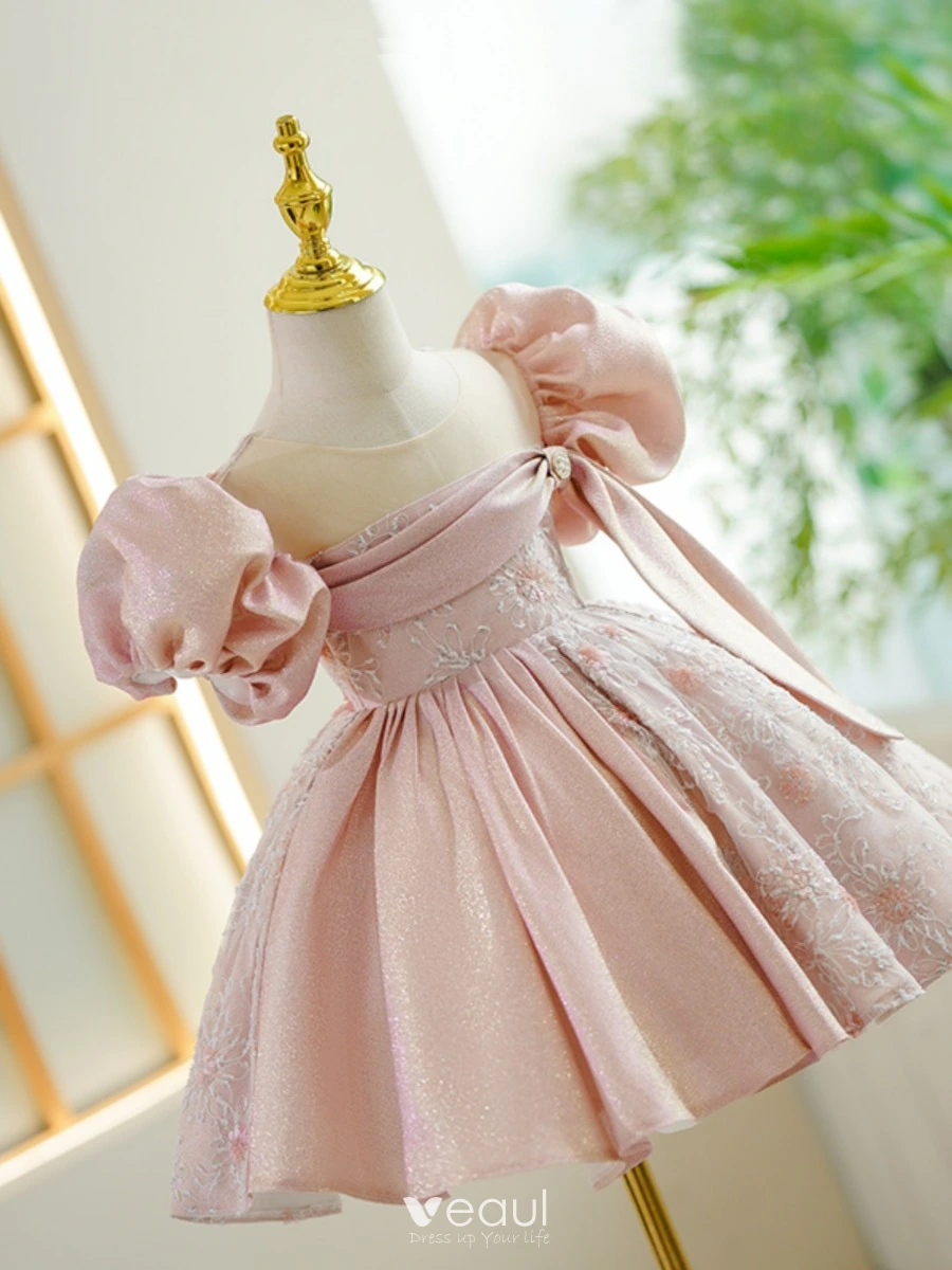 dress for toddler girl birthday Baby Girl Blue Princess Birthday Dress main image 1