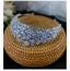 Elegant Silver Rhinestone Zircon Wedding Bridal Hair Accessories Tiara 2022