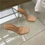 Sexy Summer Casual Black Womens Sandals 2022 9 cm Stiletto Heels Open / Peep Toe Sandals High Heels