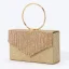 Charming Bling Bling Sequins Rhinestone Tassel Blushing Pink Evening Party Clutch Bags 2023
