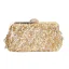 Bling Bling Gold Beading Sequins Prom Clutch Bags 2024