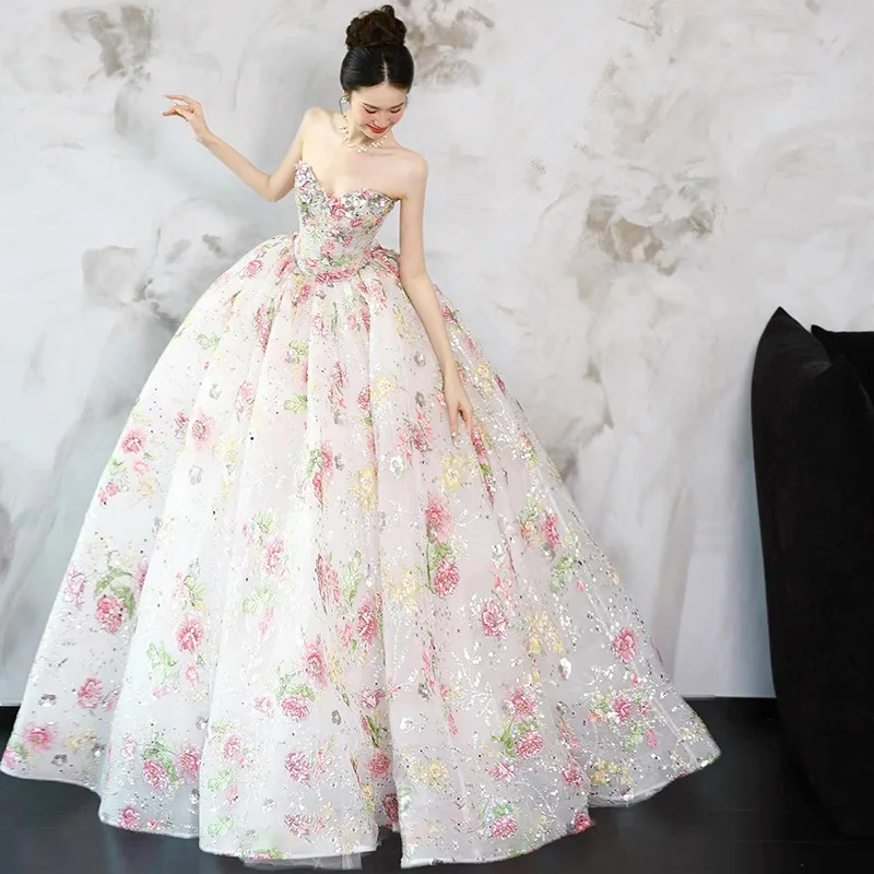 gold gala dress Golden Gala Gown (Custom Design) main image 0