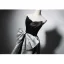Vintage / Retro Black Evening Dresses 2022 A-Line / Princess Strapless Bow Sleeveless Backless Floor-Length / Long Evening Party Formal Dresses