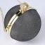 Amazing / Unique Black Round Pearl Clutch Bags 2023 Evening Party