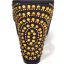 Chic / Beautiful Black Rhinestone Evening Party Womens Sandals Clutch Bags 2023 10 cm Thick Heels Open / Peep Toe Sandals High Heels Clutch Bags