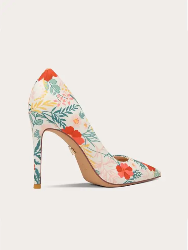 Fashion Multi-Colors Printing Prom Pumps 2025 10 cm Stiletto Heels Pointed Toe Pumps High Heels