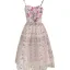 Flower Fairy Chic / Beautiful Multi-Colors Pearl Appliques Homecoming Graduation Dresses 2023 A-Line / Princess Spaghetti Straps Bow Sash Sleeveless Backless Tea-length