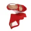 Schöne Rosa Sommer Freizeit Sandalen Damen 2022 Knöchelriemen 12 cm Keilabsatz Peeptoes Sandaletten