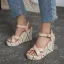 Fashion Yellow Street Wear Summer Womens Sandals 2022 11 cm Wedges Open / Peep Toe Sandals