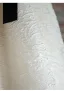 Fashion White Bow Sash Prom Dresses 2024 A-Line / Princess Off-The-Shoulder Puffy Short Sleeve Backless Floor-Length / Long Prom Formal Dresses