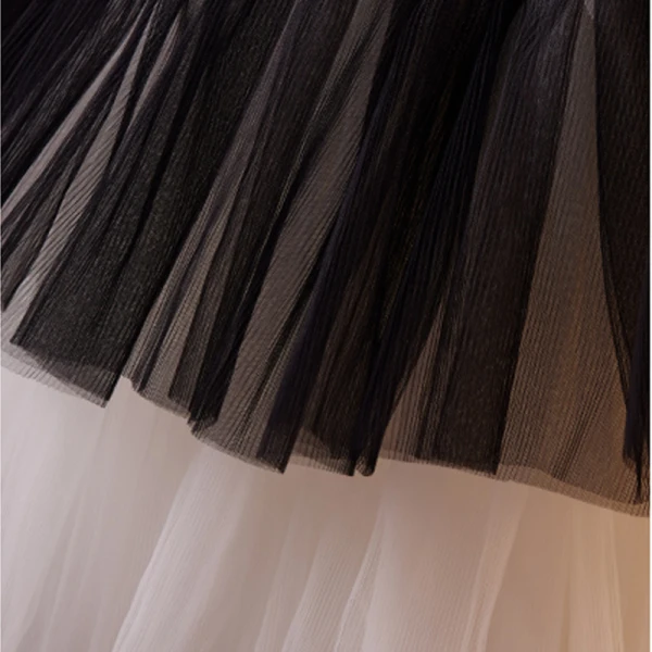 Unusual Black Evening Dresses 2023 Ball Gown Halter Sleeveless Backless Floor-Length / Long Evening Party Formal Dresses