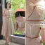 Modest / Simple Khaki Bridesmaid Dresses 2022 A-Line / Princess Short Sleeve Backless Sash Floor-Length / Long Bridesmaid Dresses