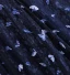 Chic / Beautiful Navy Blue Glitter Butterfly Appliques Prom Dresses 2024 A-Line / Princess V-Neck Long Sleeve Backless Floor-Length / Long Prom Formal Dresses