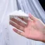 Piękne Białe Perła Welony Ślubne 2023 Ślub