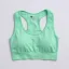 Einfarbig Himmelblau Fest Yoga & Sport Set Rundhalsausschnitt Lange Ärmel Figurbetontes Leggings 2021