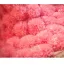 Unique Pink Fallende Rüsche Strass Ballkleider 2024 Ballkleid Rundhalsausschnitt Lange Ärmel Rückenfreies Kapelle-Schleppe Ball Festliche Kleider