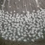 High-end White Handmade  Appliques Wedding Veils 2024