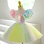 Colored Multi-Colors Sequins Short Party Dresses Flower Girl Dresses 2022 Ball Gown Scoop Neck Puffy Short Sleeve Flower Girl Dresses