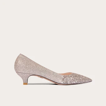 Scintillantes Champagne Soirée Paillettes Escarpins 2022 Cuir 3 Cm Talons Aiguilles À Bout Pointu Escarpins Talons Hauts