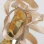Inhabituel Champagne Cuir Verni Soirée Sandales Femme 2023 Bride Cheville 17 cm Talons Aiguilles Peep Toes / Bout Ouvert Sandales Talons Hauts